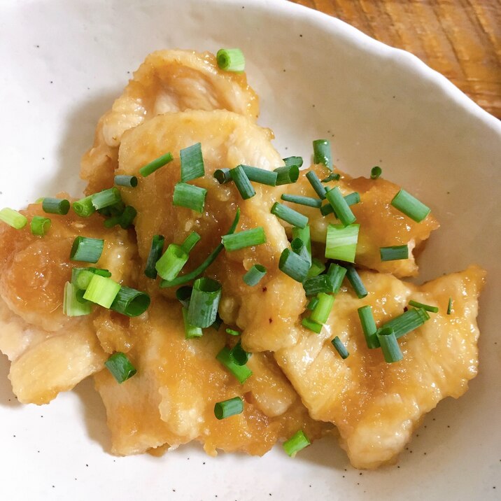 鶏むね肉のおろし煮